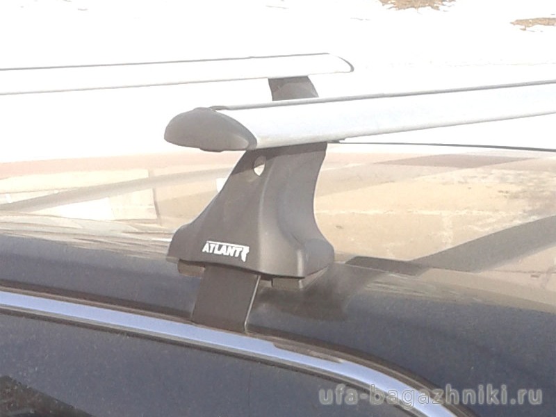 Багажник на крышу Hyundai i40 2015-..., Атлант, крыловидные дуги