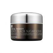 Скраб с черным сахаром Mizon Honey Black Sugar Scrub