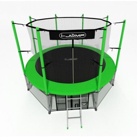 Батут для дачи i-Jump 14ft green