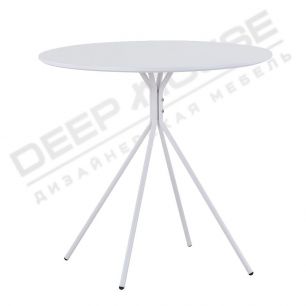 Стол DeepHouse Ставангер 80 см белый для кафе, ресторана, дома, кухни