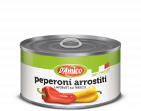 Перец на гриле 400 г, Peperoni arrostiti D'Amico 400 gr.