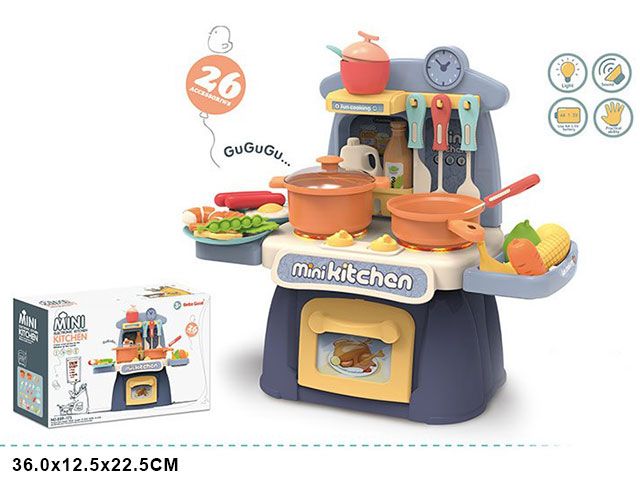 889-173 Детская игровая кухня mini со светом и звуками
