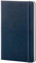 Книжка зап.Moleskine Large Classic нелинованная синий сапфир QP062B20