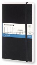 Книжка зап.Moleskine Large PAPER TABLET в точку черная PTNL34HBK01