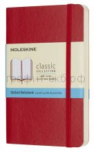 Книжка зап.Moleskine Pocket Classik Soft в точку красный QP614F2