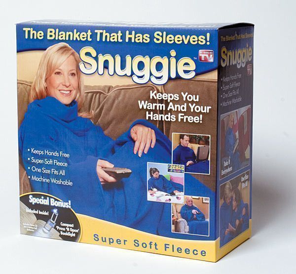 Комплект одеяло-плед с рукавами Snuggle (Снагги), 3 шт.