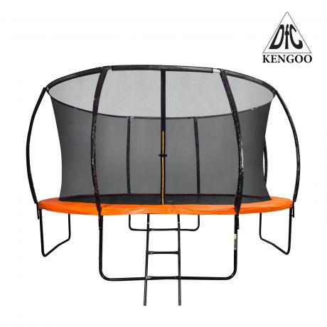 Батут DFC KENGOO Trampoline 12 футов,  с внутренней защитной сеткой
