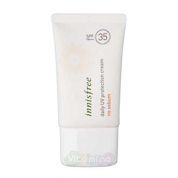 Innisfree Матирующий санблок Daily UV Protection Cream No Sebum SPF35/PA+++, 50 мл