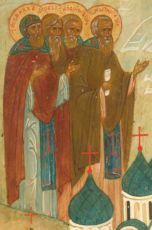 Икона Иаков Омучский преподобный (рукописная)