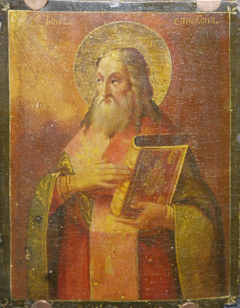 Икона Иаков Ростовский святитель (рукописная)