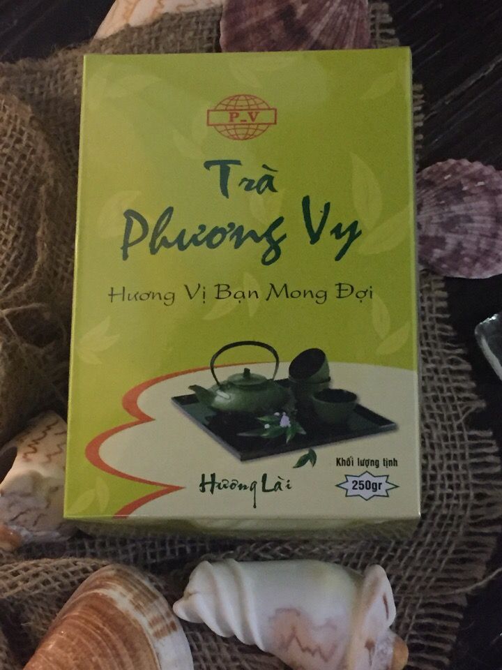 Чай зеленый с жасмином (Phuong Vy Tra Lai), 250 г.