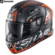 Шлем Shark Skwal 2 Noxxys, Черно-оранжевый