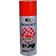 Bosny Акриловая аэрозольная краска RAL Professional, название цвета "Оранжево-красный", глянцевая, RAL 2002, объем 520мл.