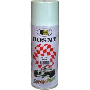 Bosny Акриловая аэрозольная краска RAL Professional, название цвета "Белый", глянцевая, RAL 9003, объем 520мл.