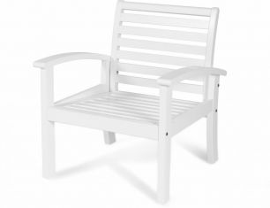 Кресло белое Visby