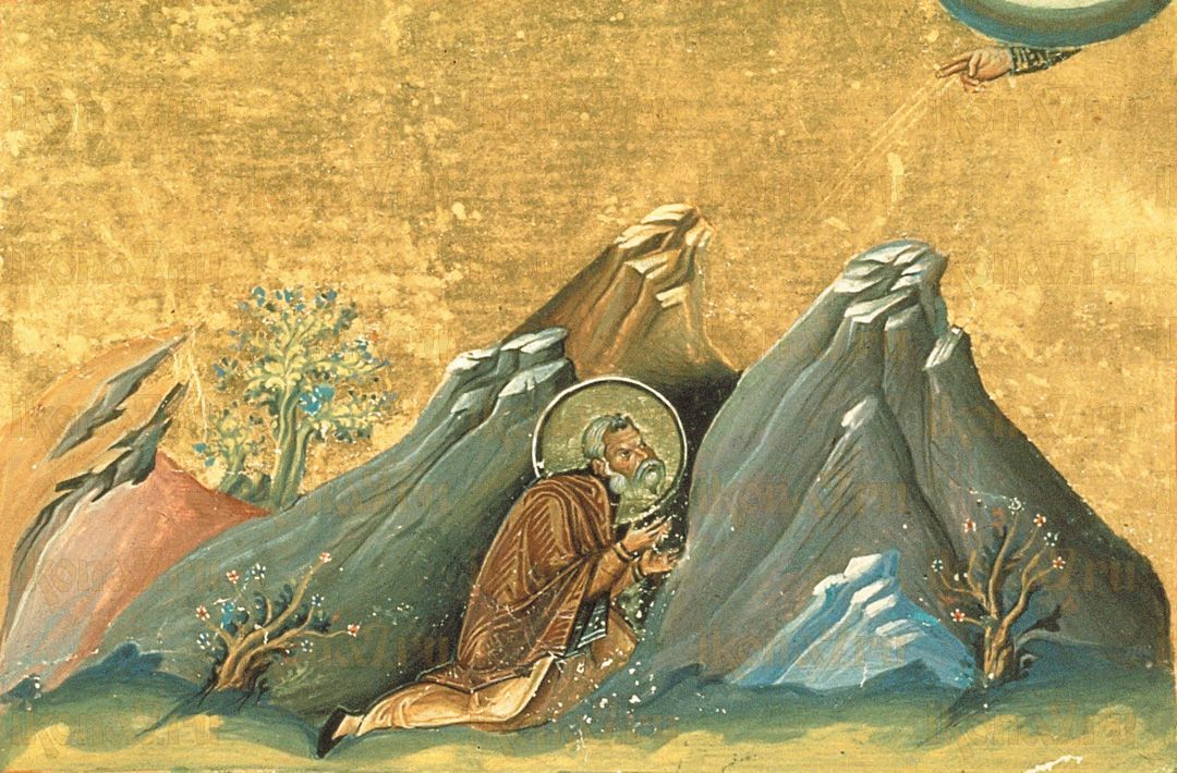 Икона Вендимиан Вифинийский преподобный (рукописная)