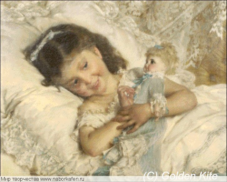 1258 Girl with Doll (small)