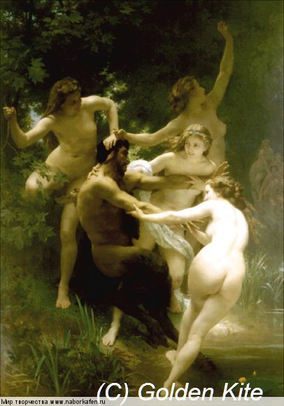 1340 Nymphs and Satyr