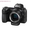 Беззеркальный фотоаппарат NIKON Z6 Body с адаптером FTZ