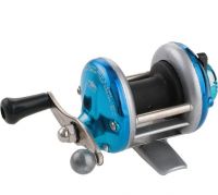 Мультипликаторная катушка для зимней рыбалки MIKADO Minitroll MT 1000 синяя
