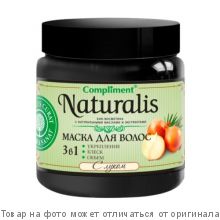 COMPLIMENT Naturalis Маска для волос с луком (укрепление-блеск-объем) 500мл