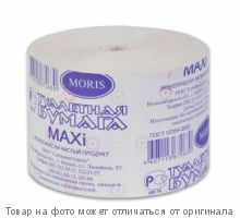 Туалетная бумага МТБ maxi (50м) без втулки 1сл, Морис/24