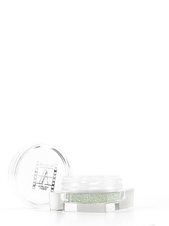 Make-Up Atelier Paris Sparkles Model SL03 Пудра рассыпчатая мерцающая из слюды бело-зеленый