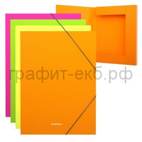 Папка-бокс А4 3см ErichKrause Glance Neon ассорти 43056