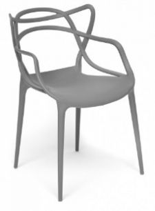 Стул Secret De Maison Cat Chair (mod. 028) пластик, 54,5*56*84см, серый, 024