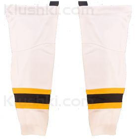 Гамаши хоккейные Pro Series, Бело-Черно-Желтые