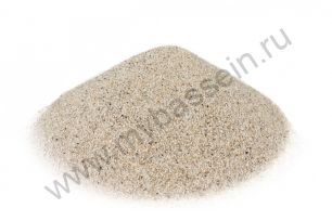 Кварцевый песок 0,5-1,0, 25 кг