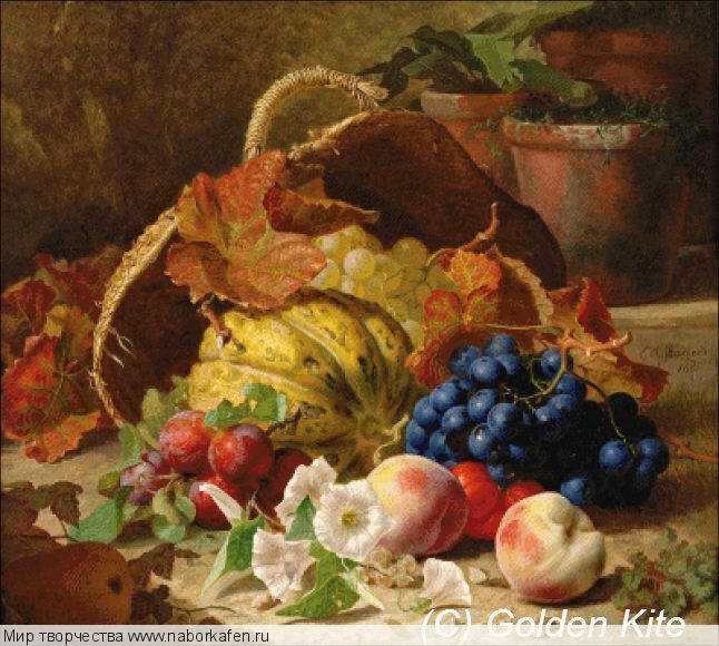 1937 Still Life with Fruit and Convulvulus
