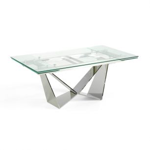 Прямоугольный стеклянный стол CT2302