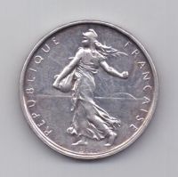 5 франков 1964 года AUNC Франция