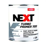 Novol Next Turbo Primer 7000 Грунт акриловый быстрый, название цвета "Белый", объем 2,8л.