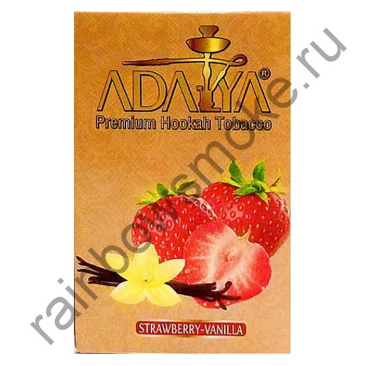 Adalya 50 гр - Strawberry Vanilla with Mint (Клубника с ванилью и мятой)