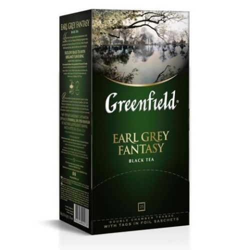 Çay Greenfield Earl Grey Fantasy qara 25 ədəd