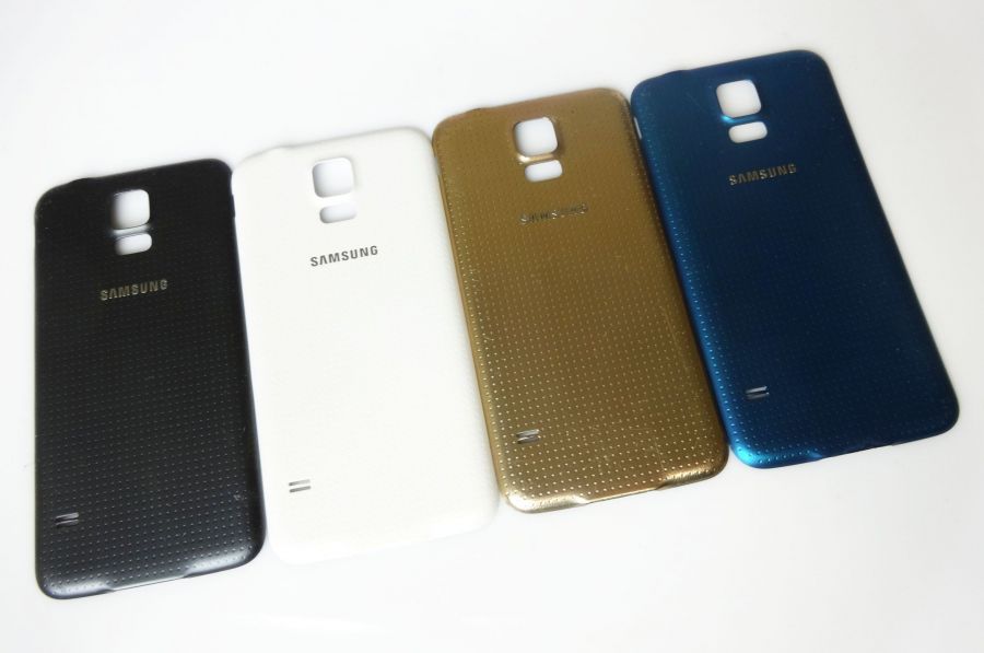 Задняя крышка Samsung G900F Galaxy S5 (blue) Оригинал