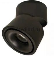 Светильник светодиодный поворотный Oreol SOFFIT DF601 12W 4000K 36° Черный
