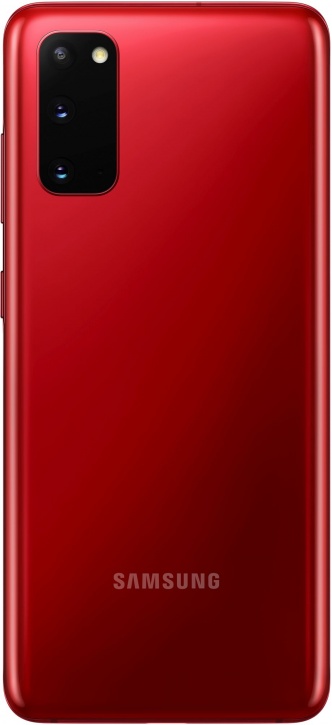 Samsung Galaxy S20 (красный)