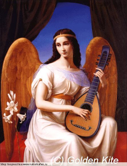 2212 Angel with Lute