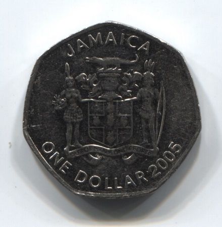 1 доллар 2005 года Ямайка