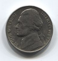 5 центов 1989 года D США