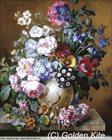 2427 A Vase of Flowers (medium)