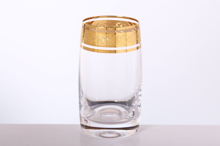 Набор стаканов для воды 250 мл "Идеал Золото", 6 шт.