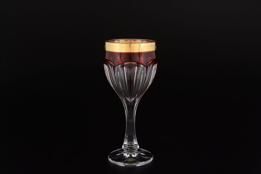 Набор бокалов для вина 190 мл "Сафари" рубин, 6 шт.