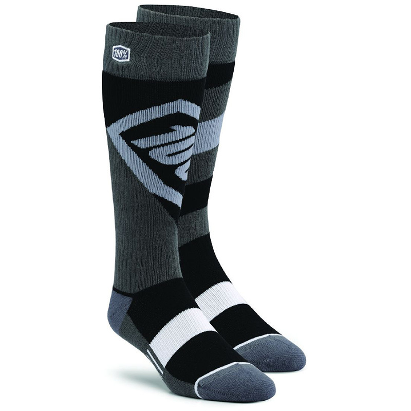 100% - Torque Comfort Moto Socks Black носки, черные