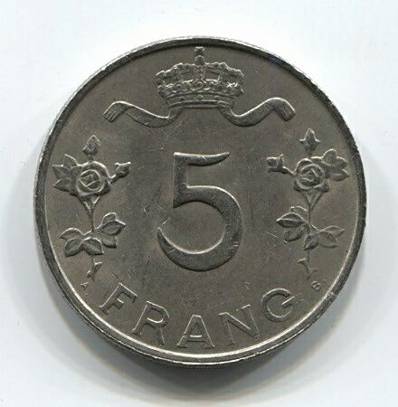 5 франков 1949 года Люксембург