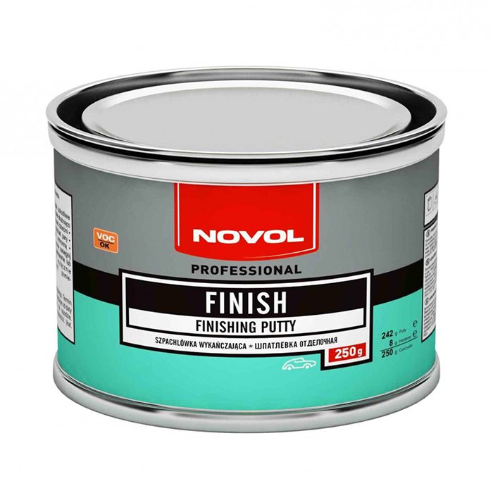 Novol FINISH Шпатлевка отделочная, объем 250гр.