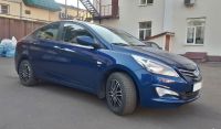 Hyundai Solaris 2016 г. Автомат (синий)